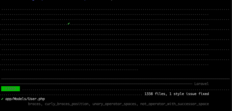 laravel pint