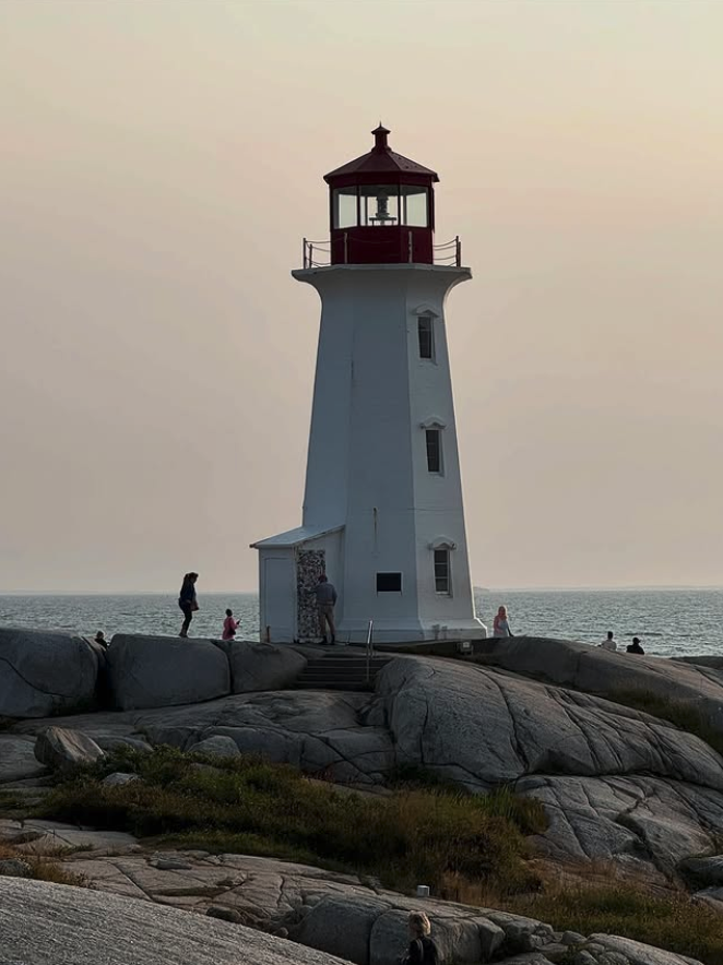 The lighthouse at Peggy's Cove